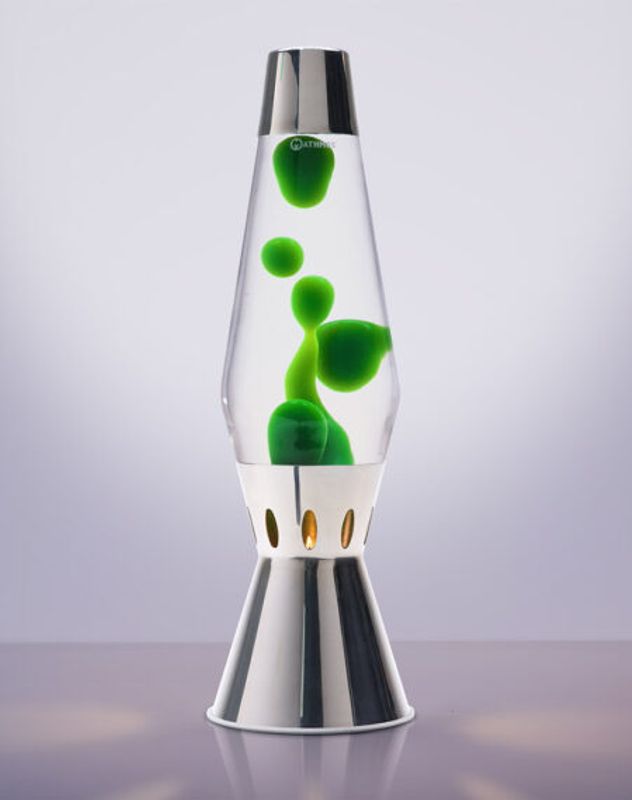 Astro Flame Lavalampe: Sølv