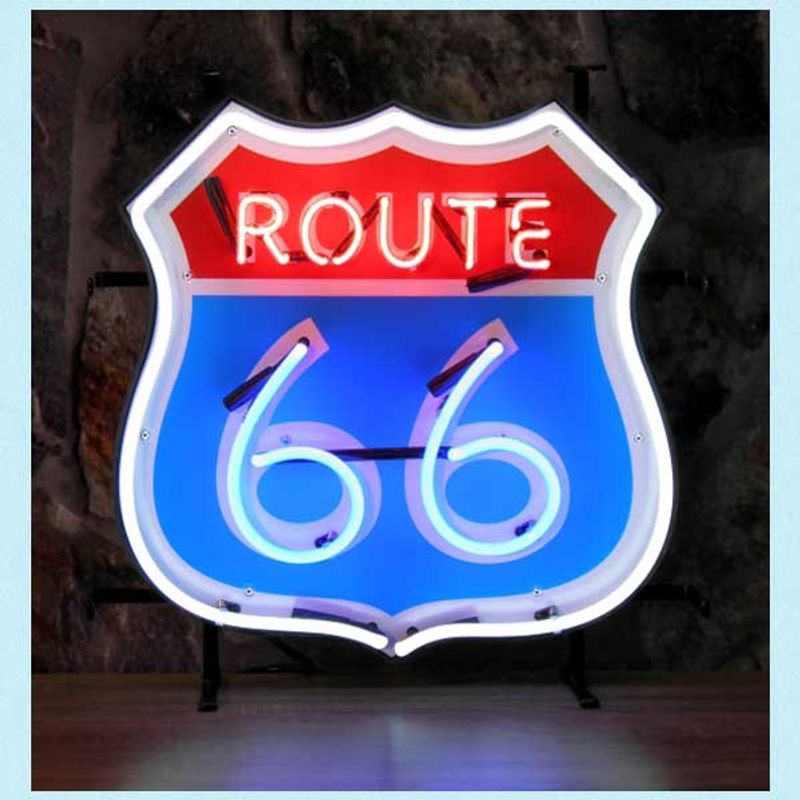 Route 66 neonskilt