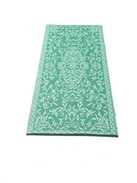 Plastmatte Indisk 90x120cm Gr&oslash;nn/Mintgr&oslash;nn