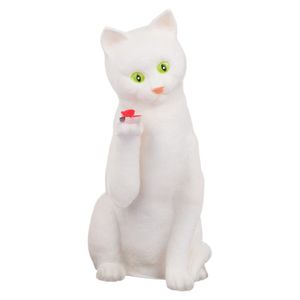 Hovedbilde Lampe katt hvit siameser