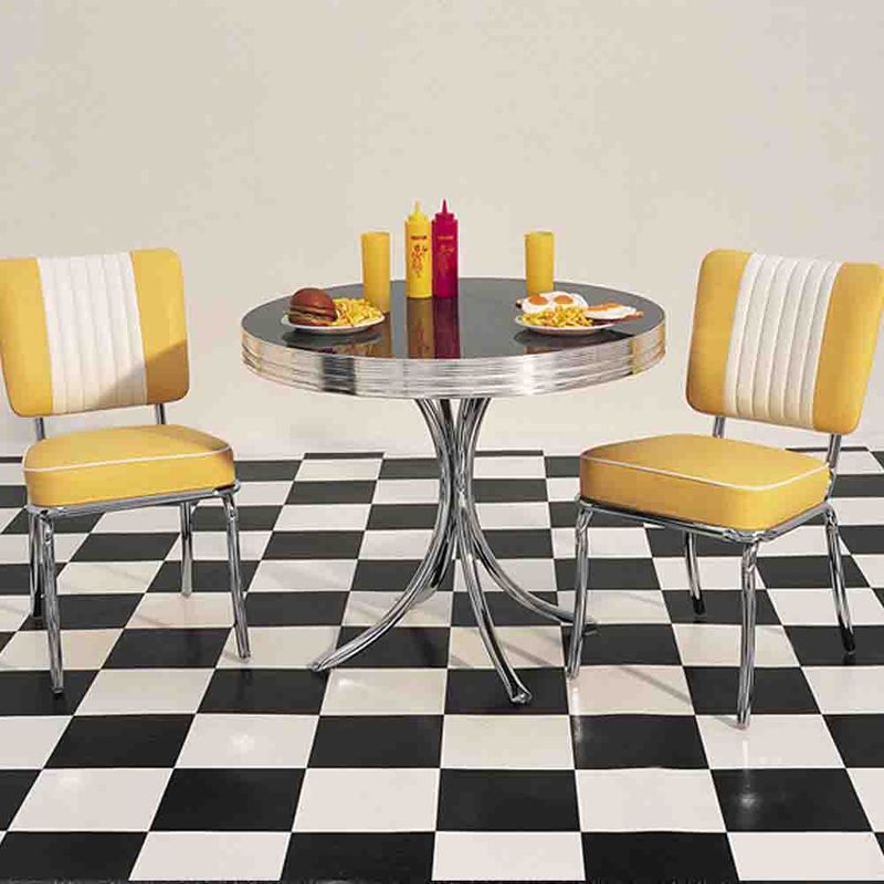 Arcade dinerstol CB Chrome