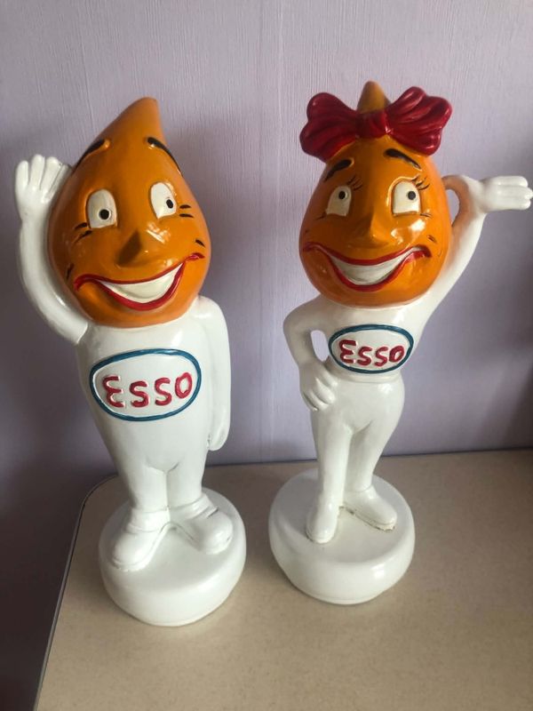 Esso damen figur 40 cm