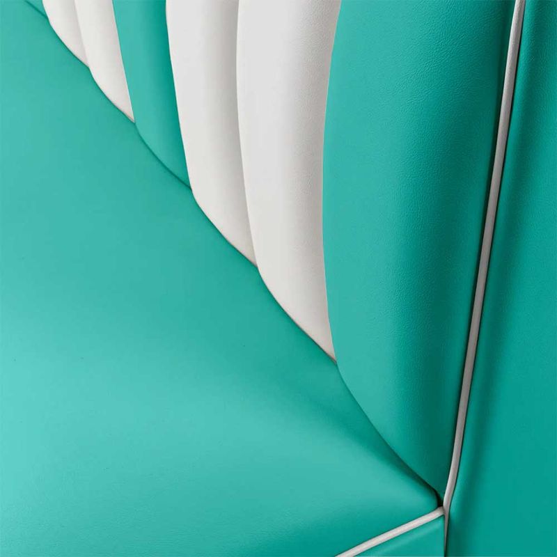 Dinerbooth sett komplett med bord 120 cm 