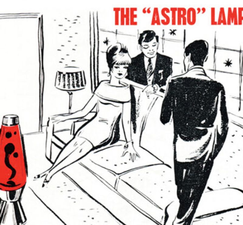 Astro Lavalampe: Sølv 