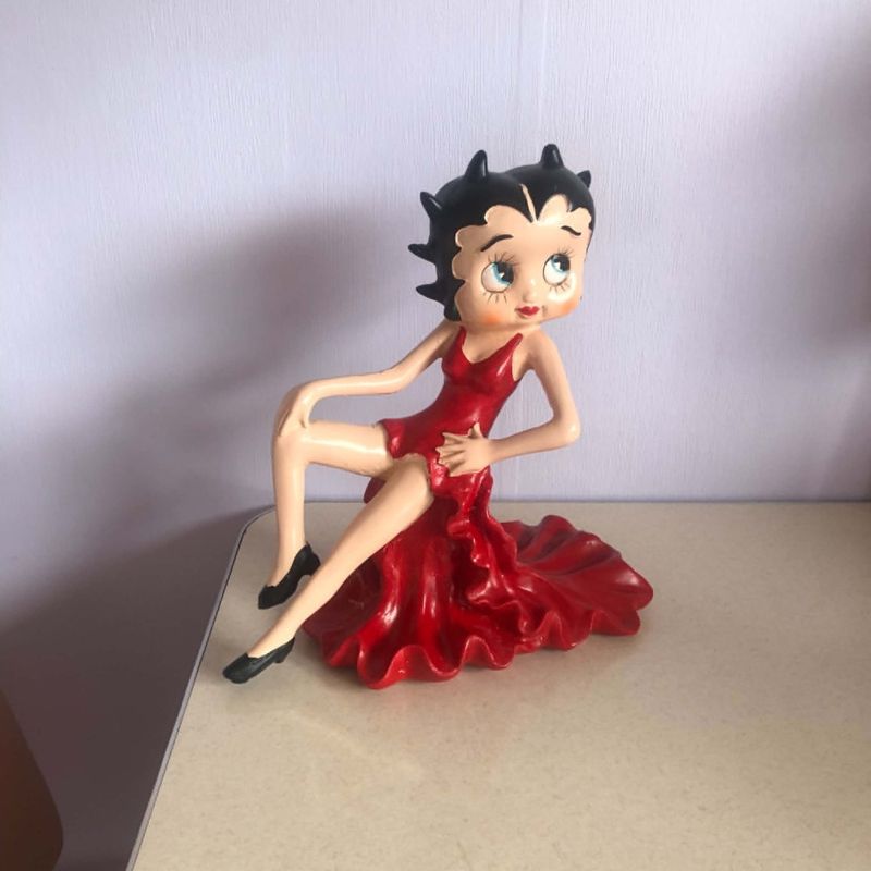 Betty Boop figur til vinflaske