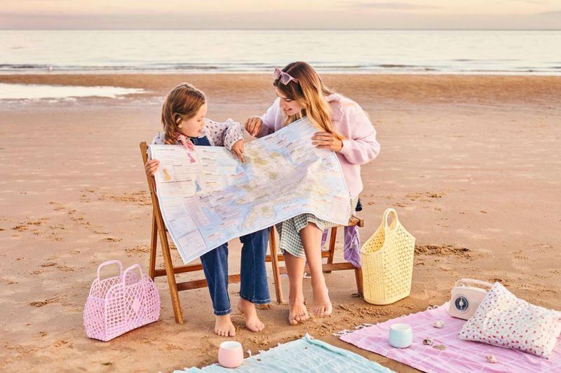 Sunjellies Atomic Tote seafoam