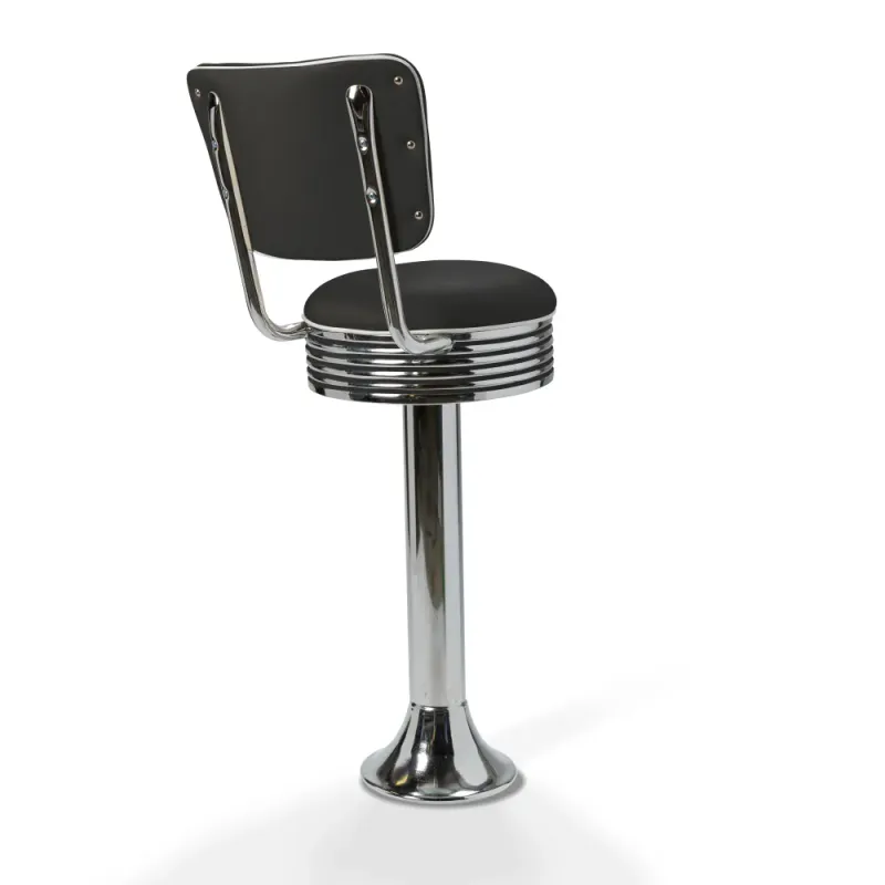 Casey Barkrakk med rygg CB 77 cm Chrome