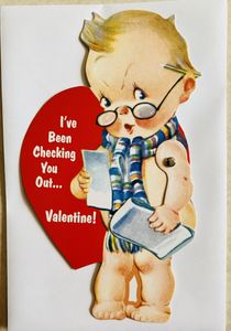 Hovedbilde Vintage Valentinskort "I&acute;ve ...