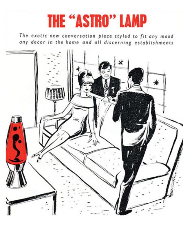 Astro Lavalampe: Vinyl