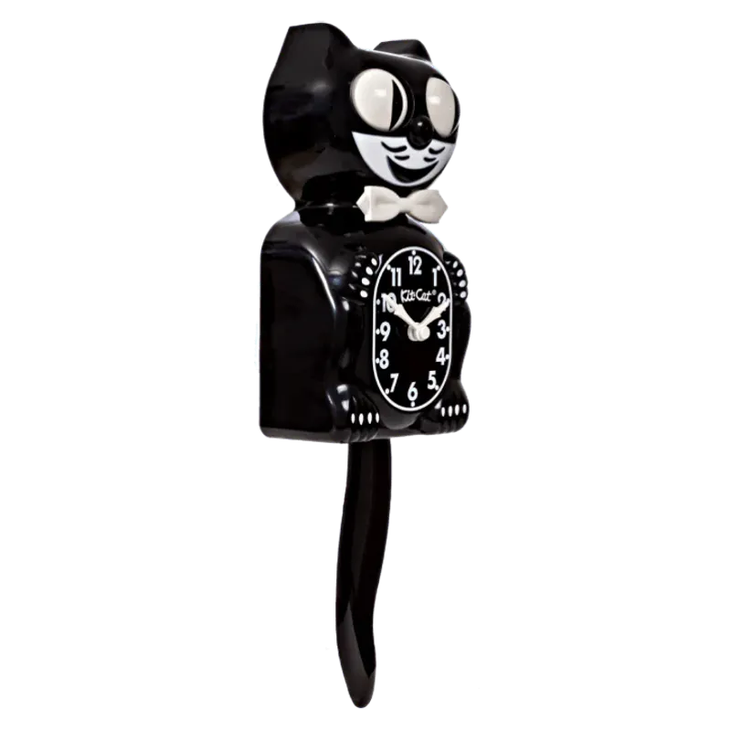 Kit-Cat klokke Classic Black
