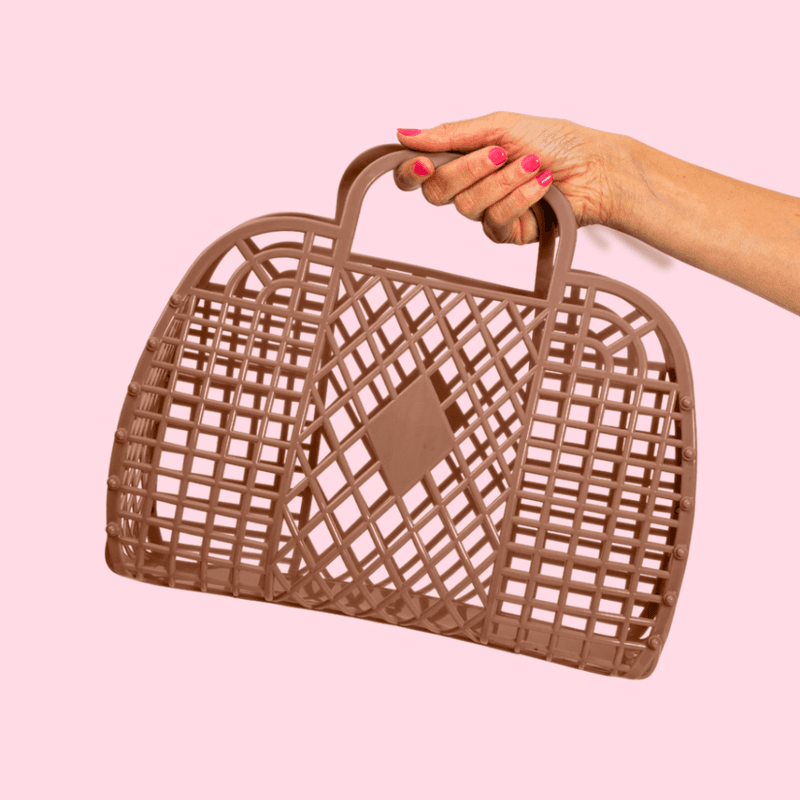 Sunjellies Retro Basket mocha