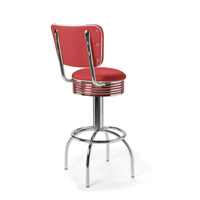 Comet Barkrakk med rygg CB 77 cm Chrome