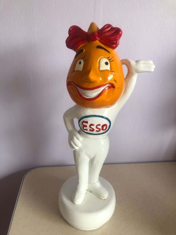 Esso damen figur 40 cm