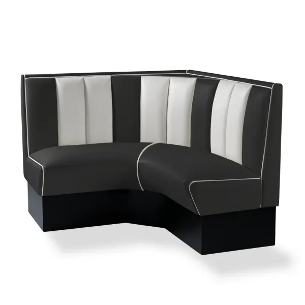 Dinerbooth-hj&oslash;rne CB 120 cm/120 cm