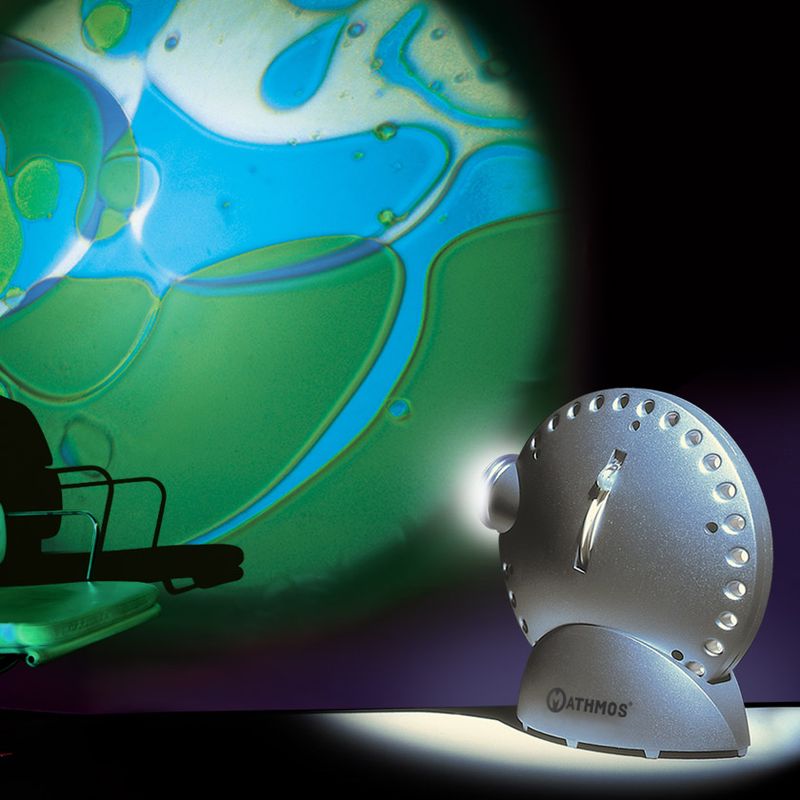 Lavalampe Projector: Sølv