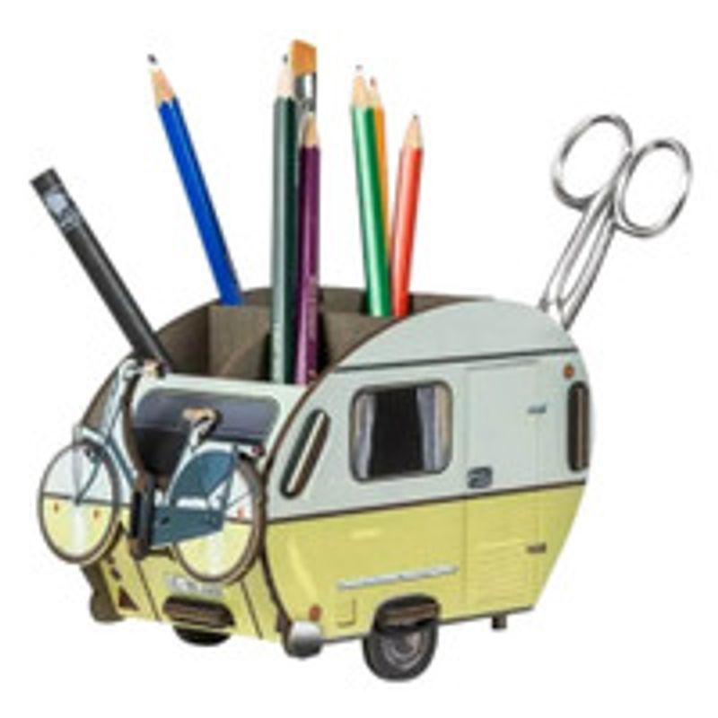 Pennholder retro campingvogn