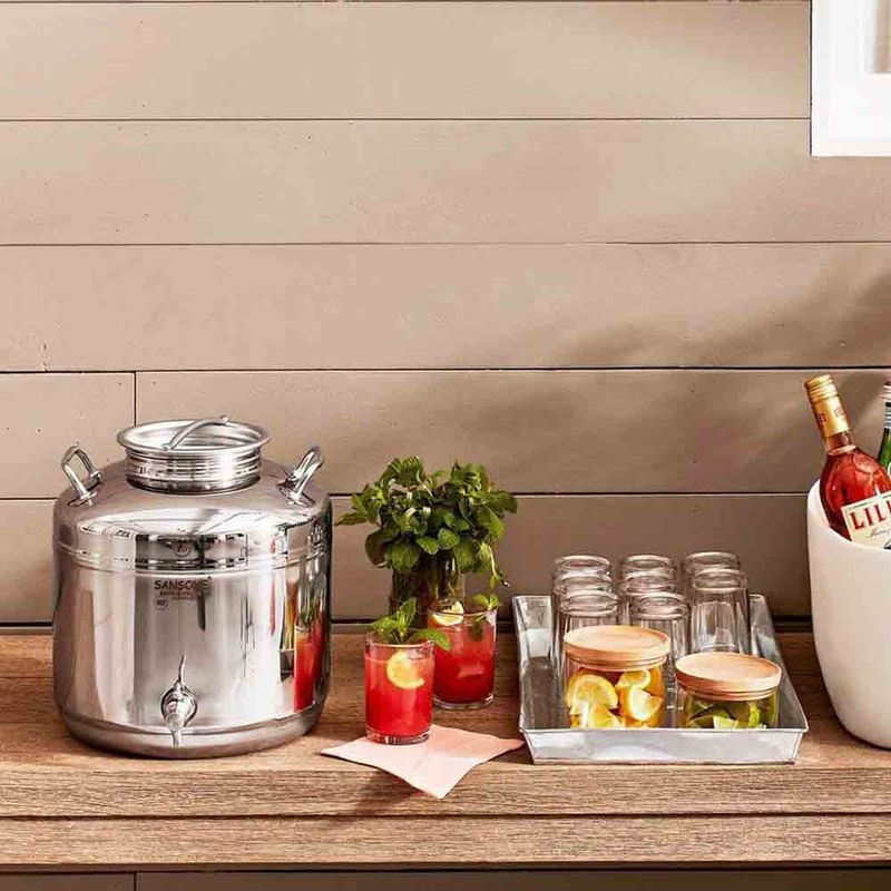 Vannbeholder 25 Liter rustfri fra Sansone